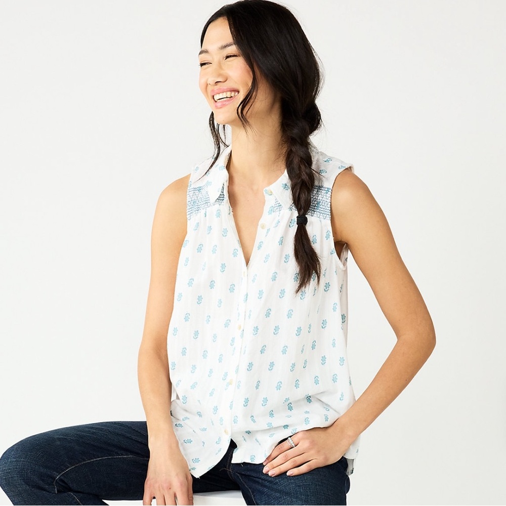 Button Down Chambray Shirt
